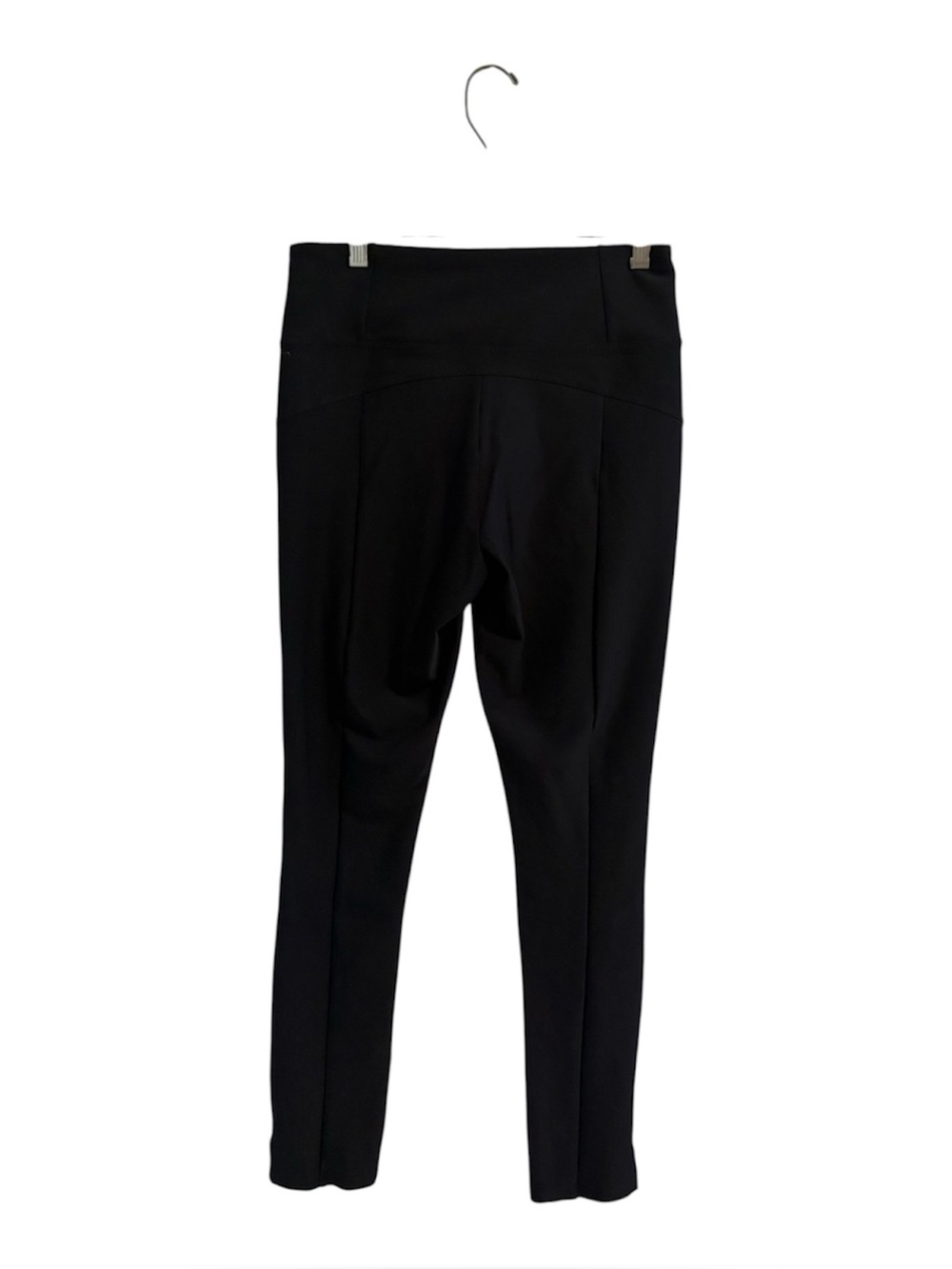 Athleta Stellar Crop Black Stretch Pants Zipper Pockets Women’s ST - Picture 4 of 6